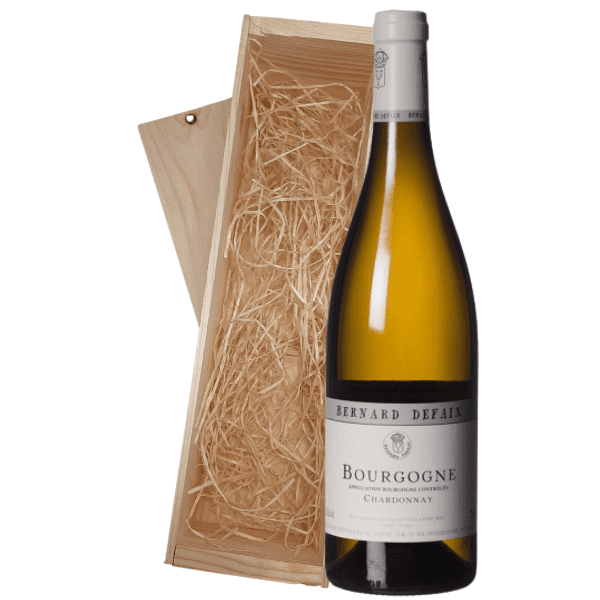 Geschenkkist 1-fles Bernard Defaix Bourgogne Chardonnay