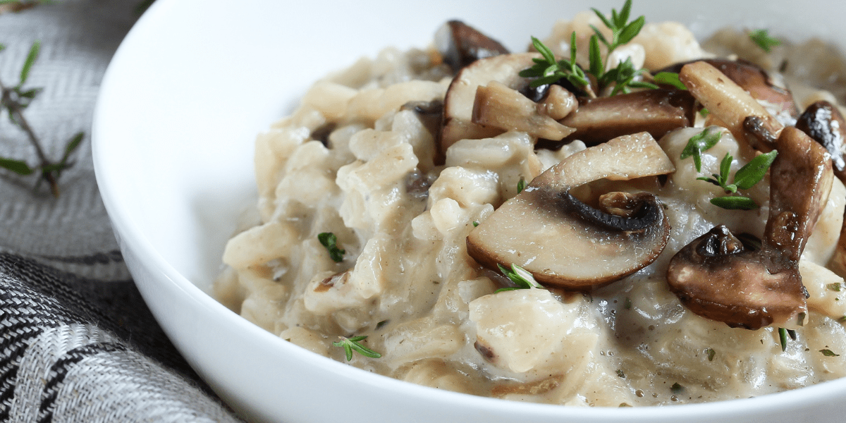 Paddenstoelen Risotto